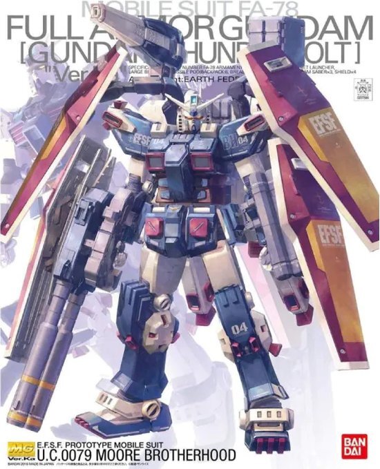 MG FA-78 Full Armor Gundam [Thunderbolt] Ver.Ka BANDAI 63049