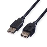 ROLINE USB 2.0 kabel, type A-A, ST/BU 3,0 m