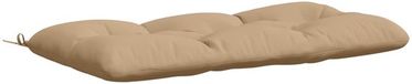 vidaXL - Coussin de banc - VIANEN - 100% Polyester - Sable - 120 x 60 x 12 cm