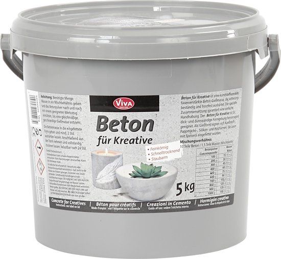 Viva Decor Hobbybeton - 5000 gr - grijs
