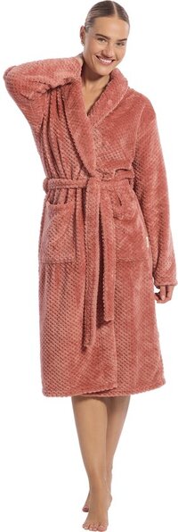 Ten Cate Basics badjas rose dot voor Dames | Maat L