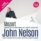 Requiem John Nelson Mozart: Requiem K.626 | Ave Verum Corpus K.618 | Exsultate, Jubilate K.165 (CD)