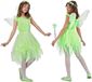 Atosa Groene toverfee/elf verkleedset voor meisjes - carnavalskleding - voordelig geprijsd 104