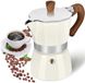 Unyqoos Cafetière italienne traditionnelle pour cuisinière, 3 tasses