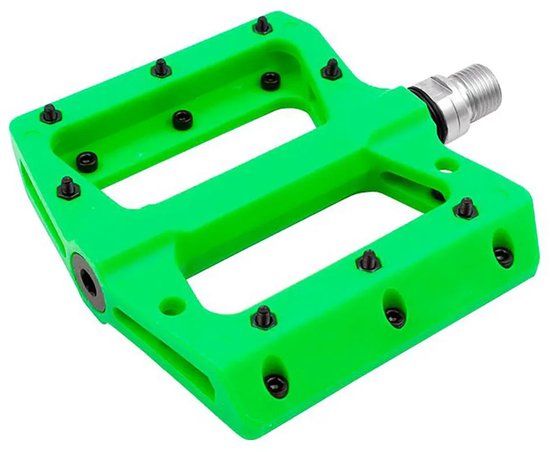 Mvtek Flat Pedalen Groen