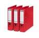 Oxford Set van 3 mappen met hendel, Smart Pro+, A4XL, rug 80 mm, 2 D-ringen, polypropyleen, omzoomd, rood