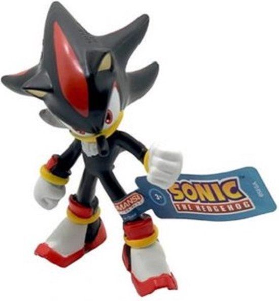 Comansi Sonic Shadow Plastic Figure (8 cm) - Set of 4