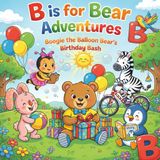 B is for Bear Adventures: A fun Rhyming ABC Book for Toddlers Ages 2-5. Learn the Letter "B" with Boogie and Friends