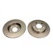 Quaro Lot De 2 Disques De Frein Qd5481 Chevrolet 569109 90575113 9117772