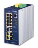 PLANET IP30 Industrial L2+/L4 8-Port Managed Gigabit Ethernet Switch