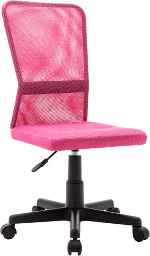 vidaXL Kantoorstoel Roze