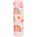 ION8 Waterfles, 500 ml/18 oz, Lekvrij, Makkelijk te Openen, Veilige Vergrendeling, Vaatwasserbestendig, Draaghendel, Past in Bekerhouders, Makkelijk Schoon, Geurvrij, Regenbogen Ontwerp