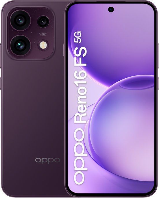 OPPO Reno16 FS 5G Paars