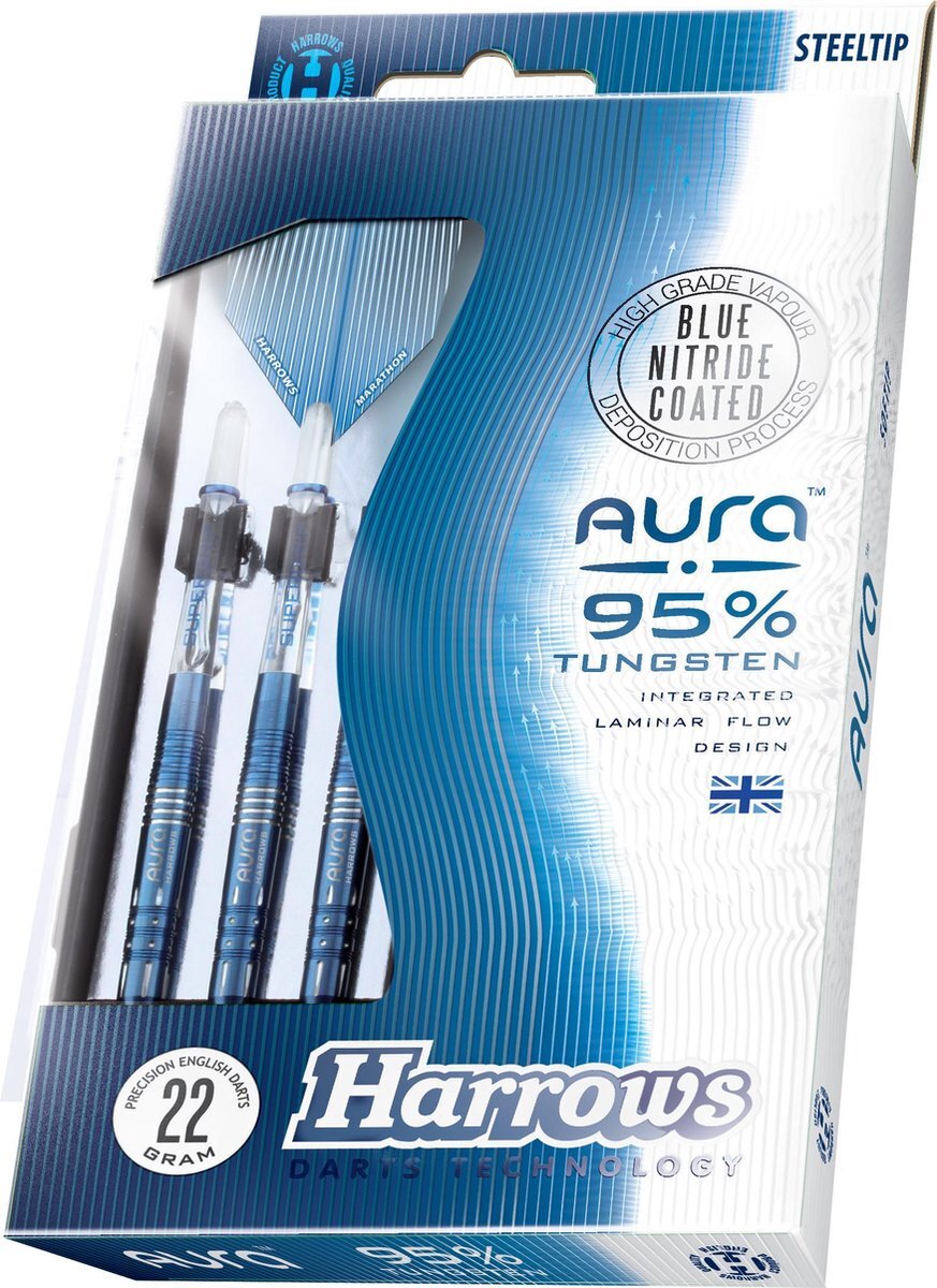 Harrows AURA STEELTIP 95% 23 GR - A3