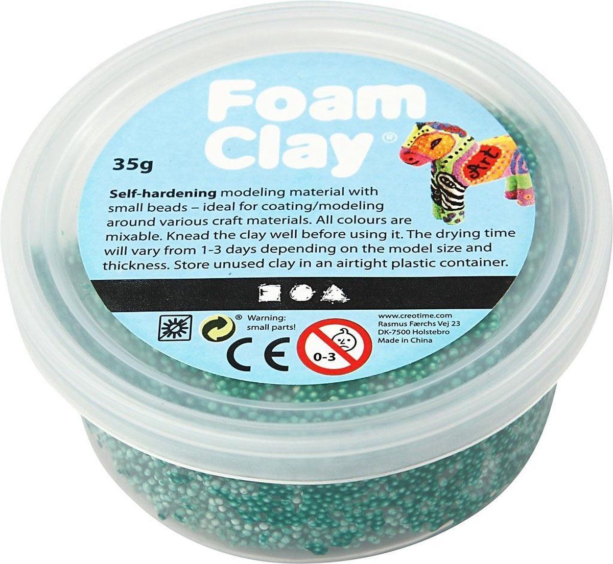 Foam Clay donkergroen 35gr