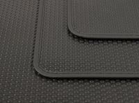 Kovvar Just Carpets B.V. Rubber Automatten Duogrip - Geschikt voor Volkswagen Transporter 7 Multivan - 2022-heden - Zwart