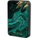Burga Magnetic Powerbank 5.000 mAh - Geschikt voor MagSafe en Qi2 - Emerald Pool / Gunmetal