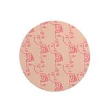 Questo Casa Ronde Digitally Printed Mousepad, Non-Slip Base, for Office and Home, Diameter: 22 cm
