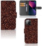 B2Ctelecom iPhone 13 Mini Book Cover Koffiebonen