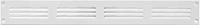 Europlast Metalen rooster 400x50mm wit - MR405
