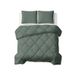 Sleeptime Lazy Lazy Uni Dekbed – Wasbaar | Tweepersoons – 200 x 200cm +2 x kussenslopen 60×70cm | Luxe & Comfortabel Slapen – Groen