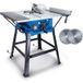 Scheppach Tischkreissäge HS250L SE - 2000W | 87mm Schnitthöhe | 546 x 630mm Tisch | Laser | inkl. 2. Sägeblätter 24Z