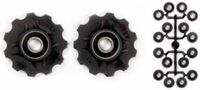 Elvedes Derailleurwieltjes 11 Tanden 7-11 Speed Zwart 2 Stuks