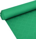 ANRO Tapis en caoutchouc motif damier vert 100x60cm