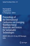 Proceedings Springer Proceedings in Physics 567: Proceedings of the International Conference on Emerging Multifunctional Materials and Devices for Sustainable Technologies