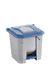 Maya Professional Tools 09104 Afvalemmer met pedaal en binnenemmer 30 l, Blauw