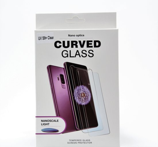 - Premium Tempered Glass/Screenprotector Inclusief Nano Opties en Licht - Geschikt voor Samsung Galaxy S9 Plus