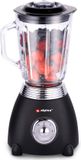 alpina Blender - Glazen Kan 1.5 L - 3 Standen - Zwart