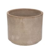 Pot de fleur, terre cuite, gris, Ø 20 cm
