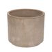 Pot de fleur, terre cuite, gris, Ø 20 cm
