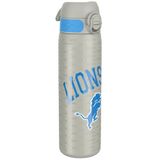 Ion8 Stalen Waterfles, 600 ml/20 oz, Lekvrij, Makkelijk te Openen, Veilige Vergrendeling, Vaatwasserbestendig, Hygiënische Flipcover, Draaggreep, Duurzaam, Reliëfprint, NFL Design