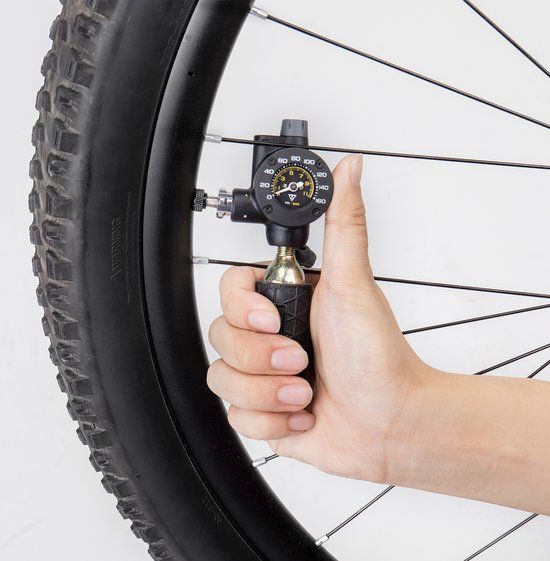 Topeak CO2 pomp AirBooster G2 - Zwart