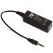 FeinTech ATG00101 audio massa-scheidingselement mantelstroomfilter, 3,5 mm jack elimineert zoem zwart