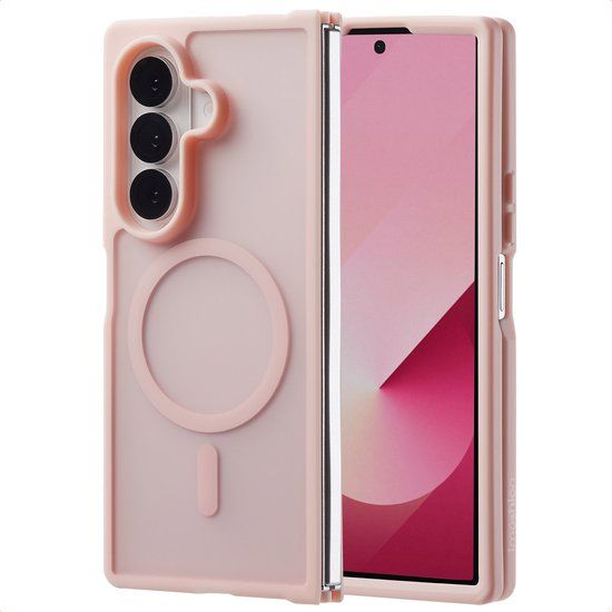 imoshion Color Guard Backcover met MagSafe voor de Samsung Galaxy Z Fold 7 - Roze