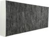 vhbw Siemens Filtre À Charbon Actif Compatible Avec Li64ma530, Li69sb670, Li97sa530, Li99sa280, Li99sb670 Hotte De Cuisine, Fibre De Carbone - Vhbw