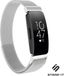 Strap-it Fitbit Inspire / Inspire HR / Inspire 2 Milanese band - zilver - Maat: L