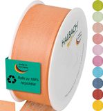 Halbach Seidenbänder Cadeaulint, 40 mm breed, 25 m lang, gemaakt in Duitsland, cadeaulint in verschillende kleuren en breedtes, perfect voor verpakking en decoratie