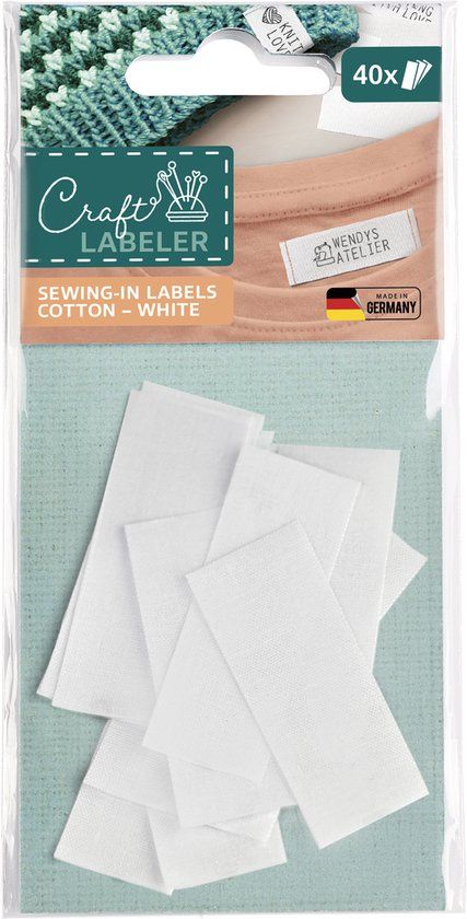 Colop Navulset voor Craft Labeler – 40 Naaibare Etiketten