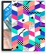 B2Ctelecom Samsung Galaxy Tab A8 2021/2022 Back Cover Blokken Kleurrijk