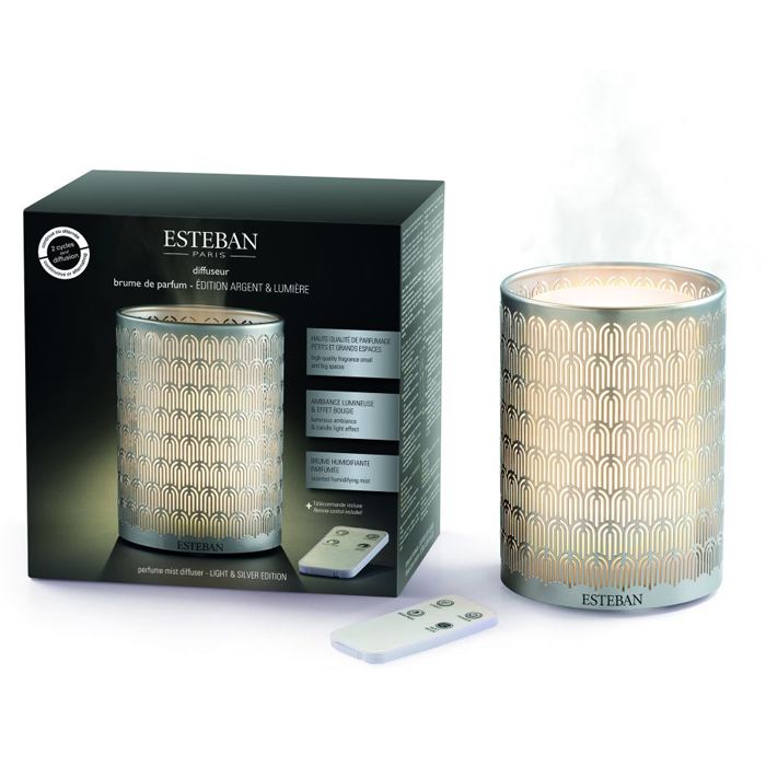 Esteban Mist Diffuser Silver Light Edition