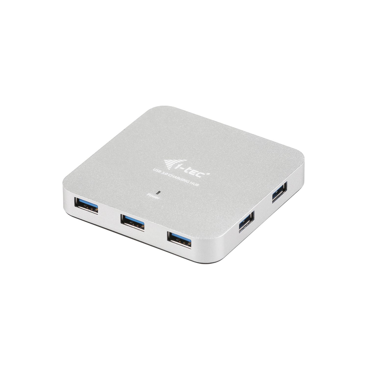 i-tec Metal U3HUBMETAL7 USB 3.2 Gen 1 (3.1 Gen 1) Type-A 5000 Mbit/s Zilver