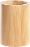 Item International Bamboo & Wood Bathroom Toothbrush Holder/Cup - 8 x 11 cm