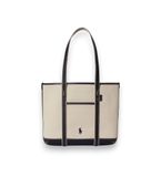 Polo Ralph Lauren Shopper crème / donkerbruin