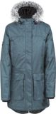 Trespass Dames Thundery Waterdichte Jas Blauw/Grijs XXS