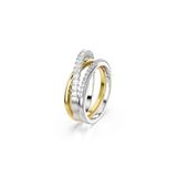 Swarovski Hyperbola Ring Dames 15.5 Metaal Meerkleurig