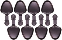 Merkloos Raclette oval raclette pans - Replacement - Non-stick coating - Dishwasher safe - Set of 8